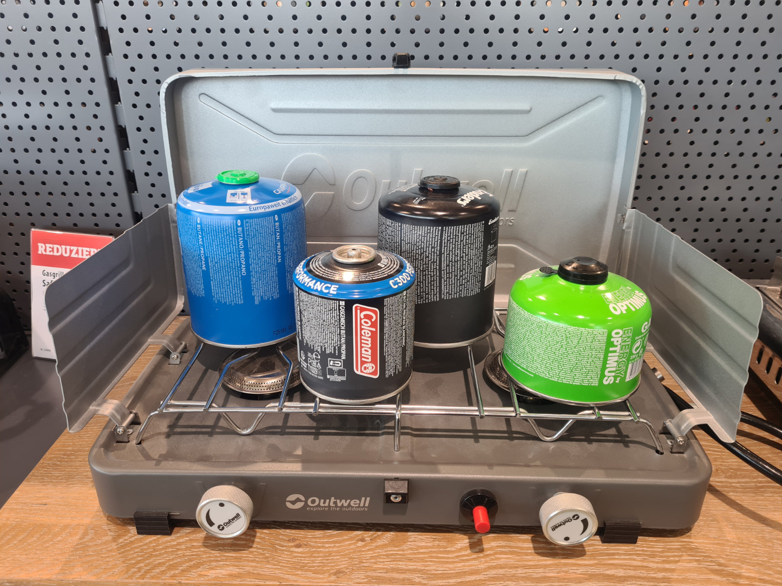 Adaptateur Pour Réchaud De Camping – Connecteur De Cartouche De Gaz, Autobloquant, En Alliage D'aluminium Et ABS