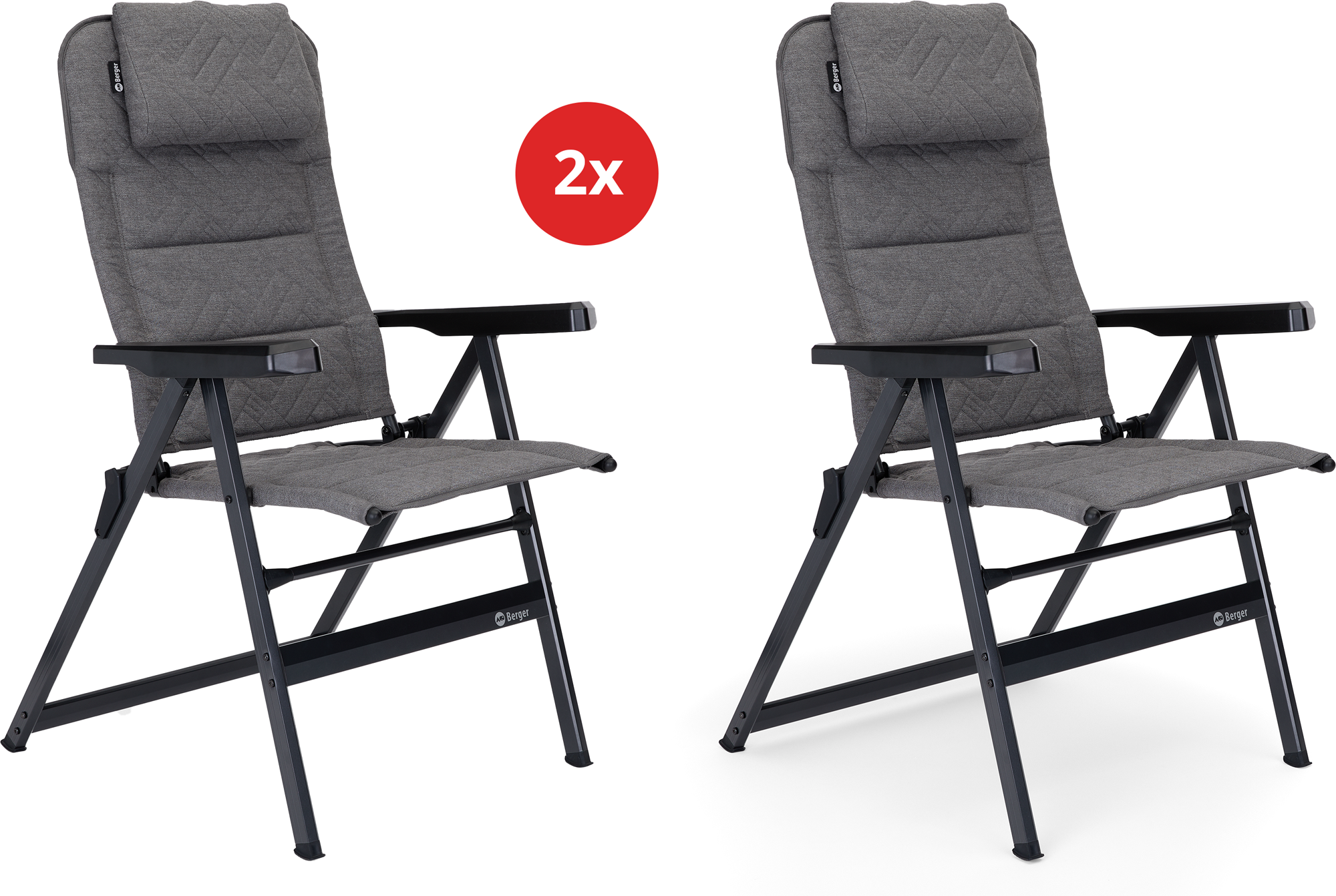 Berger Dakar Klappstuhl 2er-Set (verschiedene Modelle) - Berger Camping