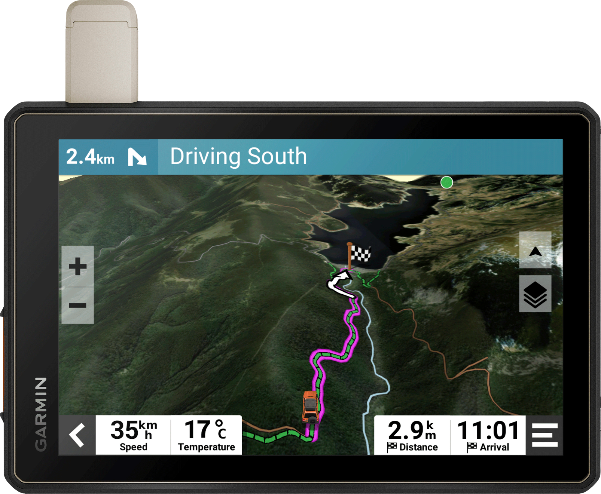 Appareil GPS Garmin Tread avec Group Ride Tracker