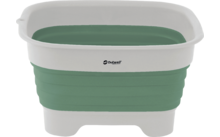 Bassine silicone pliable avec bonde d'évacuation et poignées -Camping