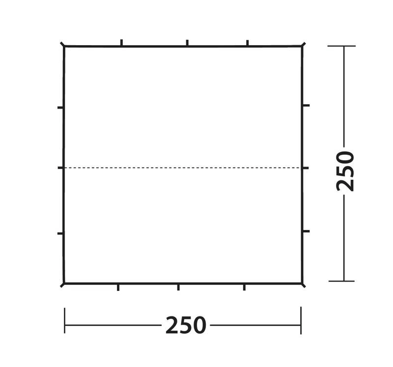 Tarp+pro+2.5+x+2.5+metres+robens