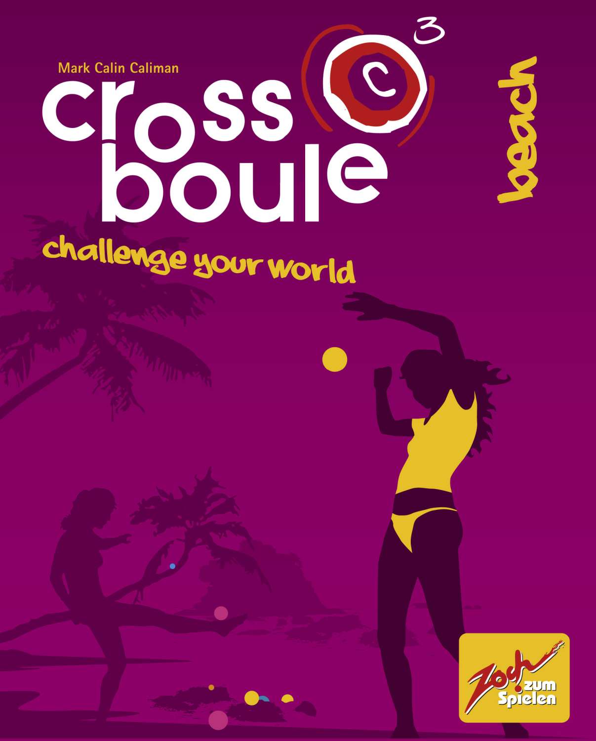 Zoch 601131500 Crossboule Set - Jeu De Boules Pour Plage Et Extérieur - Dès 6 Ans